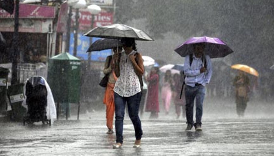 काठमाडौं उपत्यकामा बिहानैदेखि वर्षा