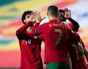 Ronaldo scores again in Portugal rout