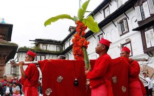 आज फूलपाती भित्र्याईंदै