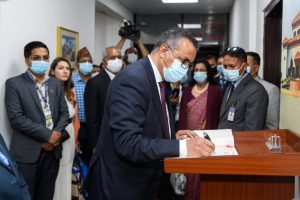 विश्व स्वास्थ्य संगठनका महानिर्देशक र दक्षिण–पूर्व एसियाका लागि क्षेत्रीय निर्देशक नेपालको दुई दिने भ्रमणमा