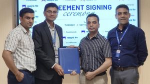 माछापुच्छ्रे बैंक बन्यो फुडमाण्डुको बैंकिङ पार्टनर माछापुच्छ्रे बैंक बन्यो फुडमाण्डुको बैंकिङ पार्टनर