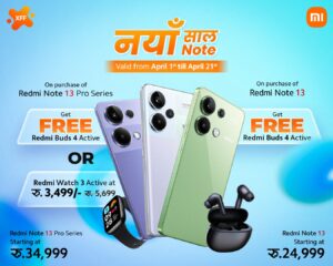 Redmi Note 13 series with Special Offers
