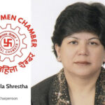 Urmila Shrestha as the President of the Women’s Chamber
