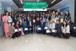 सिटिजन्स बैंकद्वारा ७९ जना कर्मचारीलाई दीर्घ सेवा सम्मान