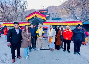 मुक्तिनाथ मन्दिरमा प्रभु बैंकको भीम युपीआई सेवा शुभारम्भ