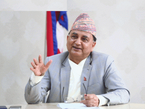 एमाले अध्यक्षमा ईश्वर पोखरेलद्वारा उम्मेदवारी घोषणा