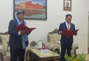 एनआईसी एशिया बैंकका अध्यक्ष अग्रवालले लिए पद तथा गोपनियताको सपथ