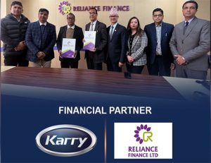 क्यारी ब्रान्डको ईभी भ्यान किन्न रिलायन्स फाइनान्ससँग सम्झौता