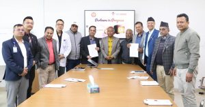 नेपाल मेडिसिटी र ट्रक व्यवसायी महासंघबिच पुरानो सहकार्य नवीकरण, उपचारमा प्राथमिकता र छुट सुविधा कायम नेपाल मेडिसिटी र ट्रक व्यवसायी महासंघबिच पुरानो सहकार्य नवीकरण, उपचारमा प्राथमिकता र छुट सुविधा कायम