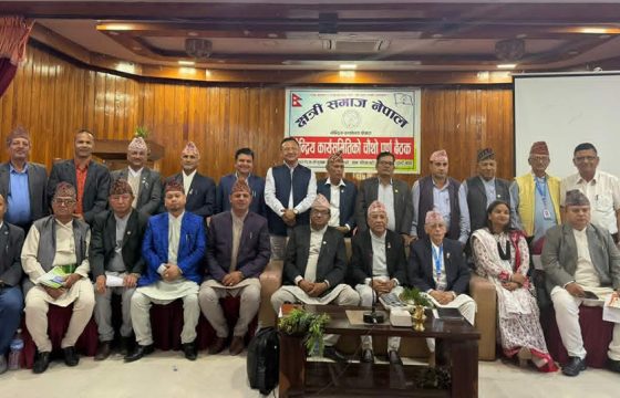 क्षत्री समाजद्वारा विज्ञ समूह गठन