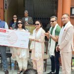 प्रभु महालक्ष्मी लाइफ इन्स्योरेन्सको बुढानिलकण्ठ मोडल कम्युनिटि एकेडेमीलाई सहयोग