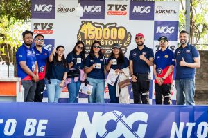 TVS NTORQ को ऐतिहासिक सफलता: १ लाख ५० हजार प्रयोगकर्ताको साथमा शिवपुरीसम्म ‘सेलिब्रेसन’ राइड TVS NTORQ को ऐतिहासिक सफलता: १ लाख ५० हजार प्रयोगकर्ताको साथमा शिवपुरीसम्म ‘सेलिब्रेसन’ राइड