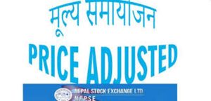 साल्ट ट्रेडिङको शेयर मूल्य समायोजन