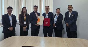 नागरिक लगानी कोष र लक्ष्मी सनराइज बैंकबीच अवकाश कोष व्यवस्थापन सम्झौता