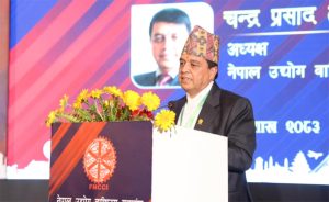 दोस्रो चरणको आर्थिक सुधार मार्फत मुलुकको आर्थिक रूपान्तरणलाई तीव्र बनाउनुपर्छः अध्यक्ष ढकाल दोस्रो चरणको आर्थिक सुधार मार्फत मुलुकको आर्थिक रूपान्तरणलाई तीव्र बनाउनुपर्छः अध्यक्ष ढकाल