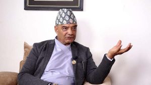 राप्रपा महामन्त्री धवलशमशेरद्वारा पार्टीबाट अलग भएको घोषणा