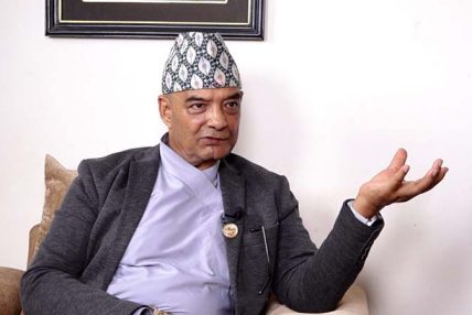 राप्रपा महामन्त्री धवलशमशेरद्वारा पार्टीबाट अलग भएको घोषणा