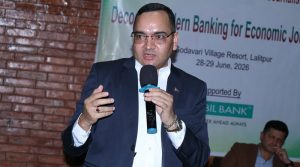 ब्याड बैंकले सबै समस्या समाधान गर्दैन, नेपाली बैंकहरू संकटमा छैनन्: मनोज ज्ञवाली ब्याड बैंकले सबै समस्या समाधान गर्दैन, नेपाली बैंकहरू संकटमा छैनन्: मनोज ज्ञवाली