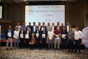 डा लामिछानेको अध्यक्षतामा ‘ट्रमा सोसाइटी अफ नेपाल’ गठन डा लामिछानेको अध्यक्षतामा ‘ट्रमा सोसाइटी अफ नेपाल’ गठन