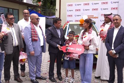 साउदीबाट आईएमई गर्दा अभिषेक कालाखेतीले जिते बीवाईडी एट्टो १ ईभी