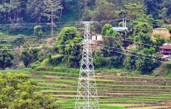 मर्स्याङ्दी कोरिडोर प्रसारण लाइन सञ्चालनमा आयो मुख्य खण्ड