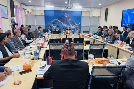 पुर्वाधार समितिद्वारा निजी क्षेत्रसँग सुझाव माग