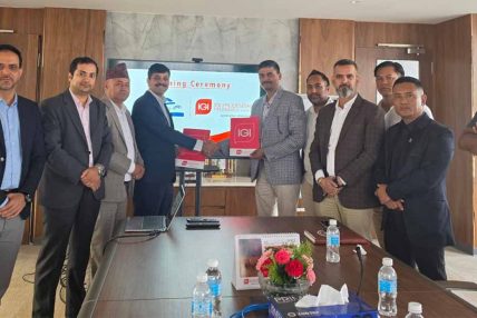 आइजीआई प्रुडेन्सियल इन्स्योरेन्स र नेपाल रिकन्डिसन अटो व्यवसायी संघबीच सम्झौता