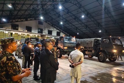 आठ टन राहत सामग्री बाढी प्रभावित क्षेत्रमा पठाइयो