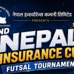नेपाल इन्स्योरेन्स कम्पनीको ७९औँ वार्षिकोत्सवको अवसरमा दोस्रो नेपाल इन्स्योरेन्स फुटसल प्रतियोगिता आयोजना हुने
