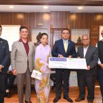 बाढीपीडितको राहत तथा पुनःस्थापनाका लागि नेशनल लाइफ इन्स्योरेन्स र एनएलजी इन्स्योरेन्सको एक करोड ७६ लाख सहयोग