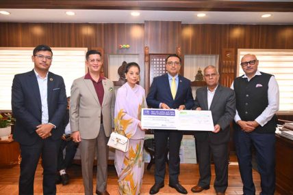 बाढीपीडितको राहत तथा पुनःस्थापनाका लागि नेशनल लाइफ इन्स्योरेन्स र एनएलजी इन्स्योरेन्सको एक करोड ७६ लाख सहयोग