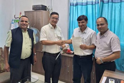 राप्ती र कर्णाली स्वास्थ्य विज्ञान प्रतिष्ठानबीच सहकार्य सम्झौता