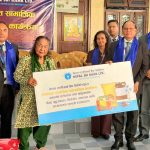 नेपाल एसबिआई बैंकद्वारा परोपकार तथा अनुसन्धान केन्द्रलाई सहयोग नेपाल एसबिआई बैंकद्वारा परोपकार तथा अनुसन्धान केन्द्रलाई सहयोग