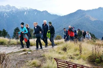 एक महिनामा अन्नपूर्ण क्षेत्रमा ३३ हजार पर्यटक भित्रिए