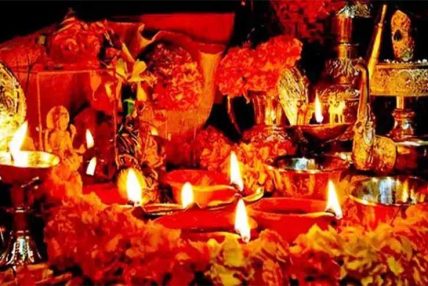 कोजाग्रत पूर्णिमा: धनधान्यकी देवी महालक्ष्मीको पूजा आराधना सम्पन्न, राति जाग्राम बसिँदै